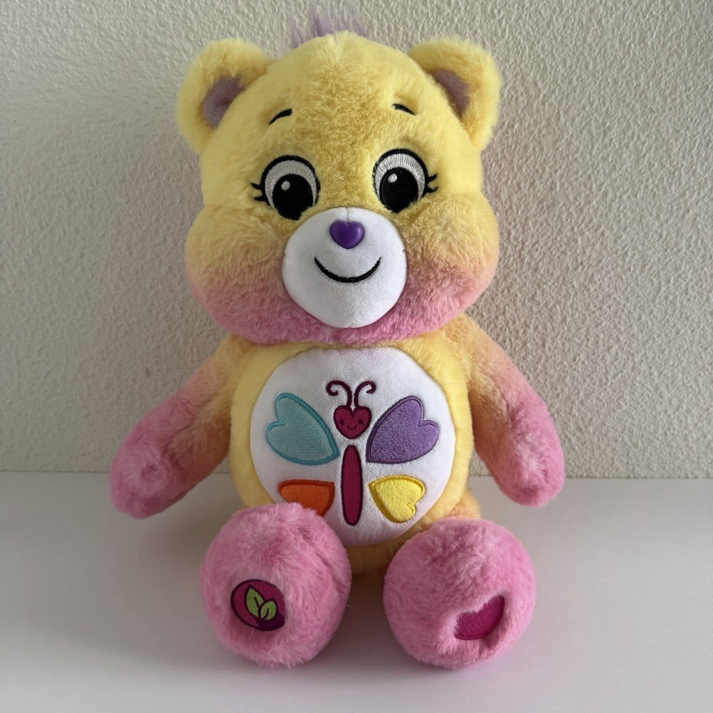 Care Bears Medium Plush Calming Heart Bear Plush Soft 14"